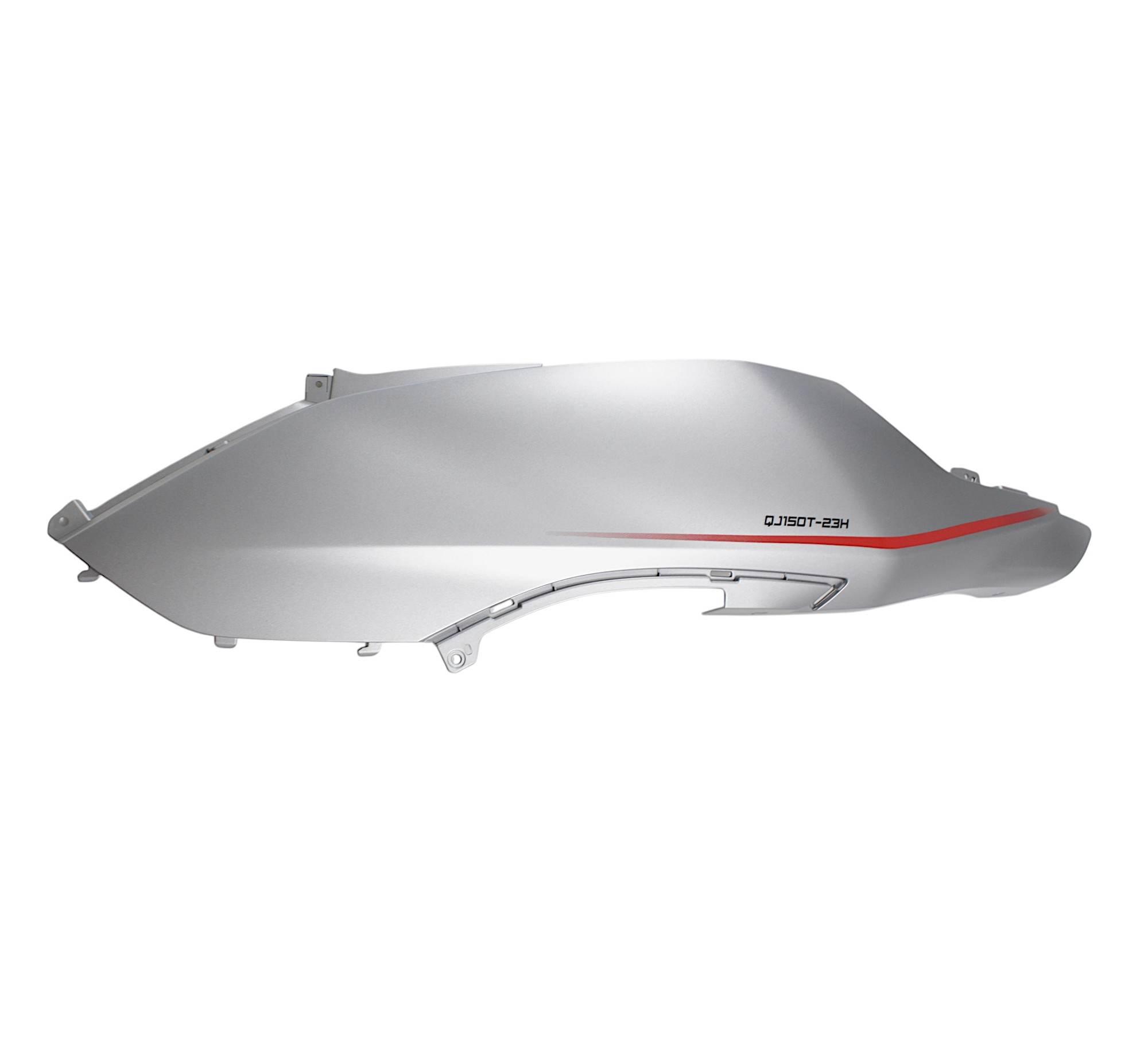 Osłona tylna lewa srebrna mtx125 65601L81013Z-QJ
