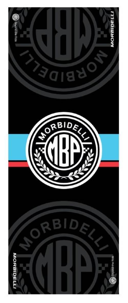 Dywanik pod motocykl mbp-morbidelli 85x220 cm POS MBP DYWANIK
