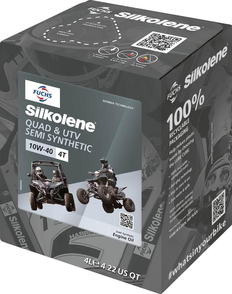Olej silnikowy fuchs silkolene quad & utv 4t 10w40 4l 602200280