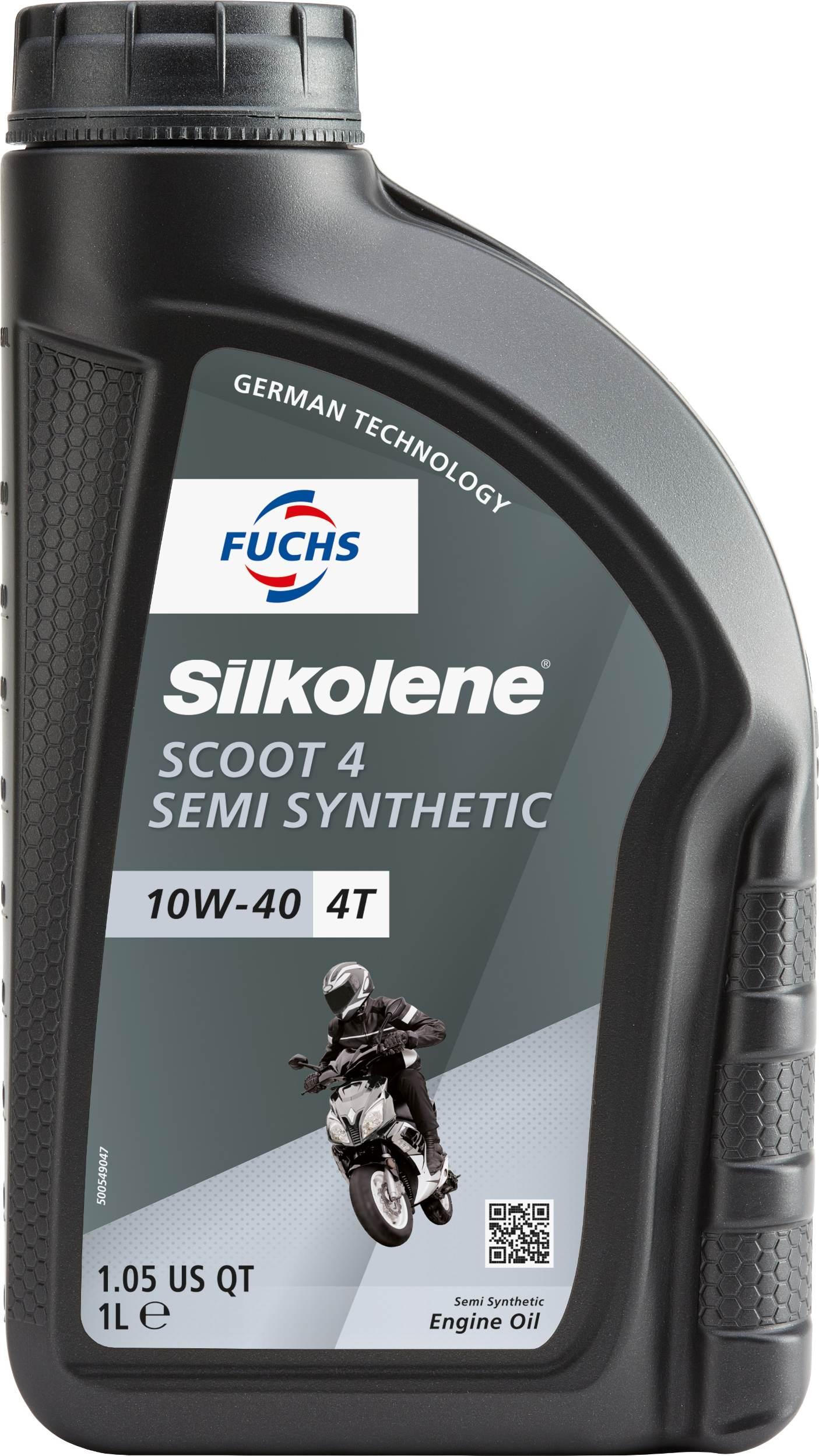Olej silnikowy fuchs silkolene scoot 4t 10w40 1l 602011909