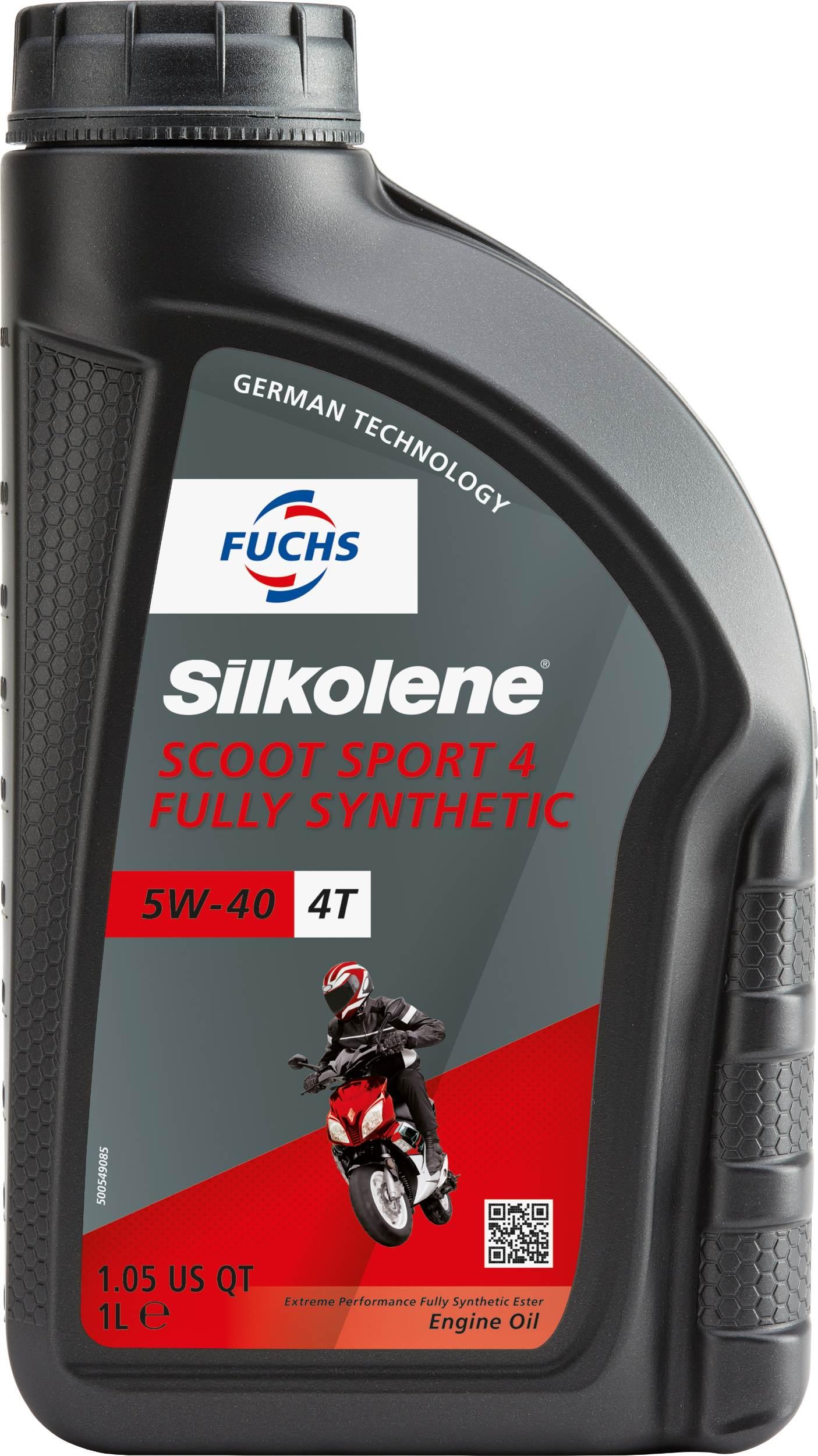Olej silnikowy fuchs silkolene scoot sport 4t 5w40 1l 602012074