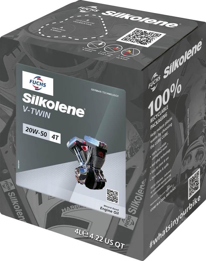 Olej silnikowy fuchs silkolene v-twin 4t 20w50 4l 602013835