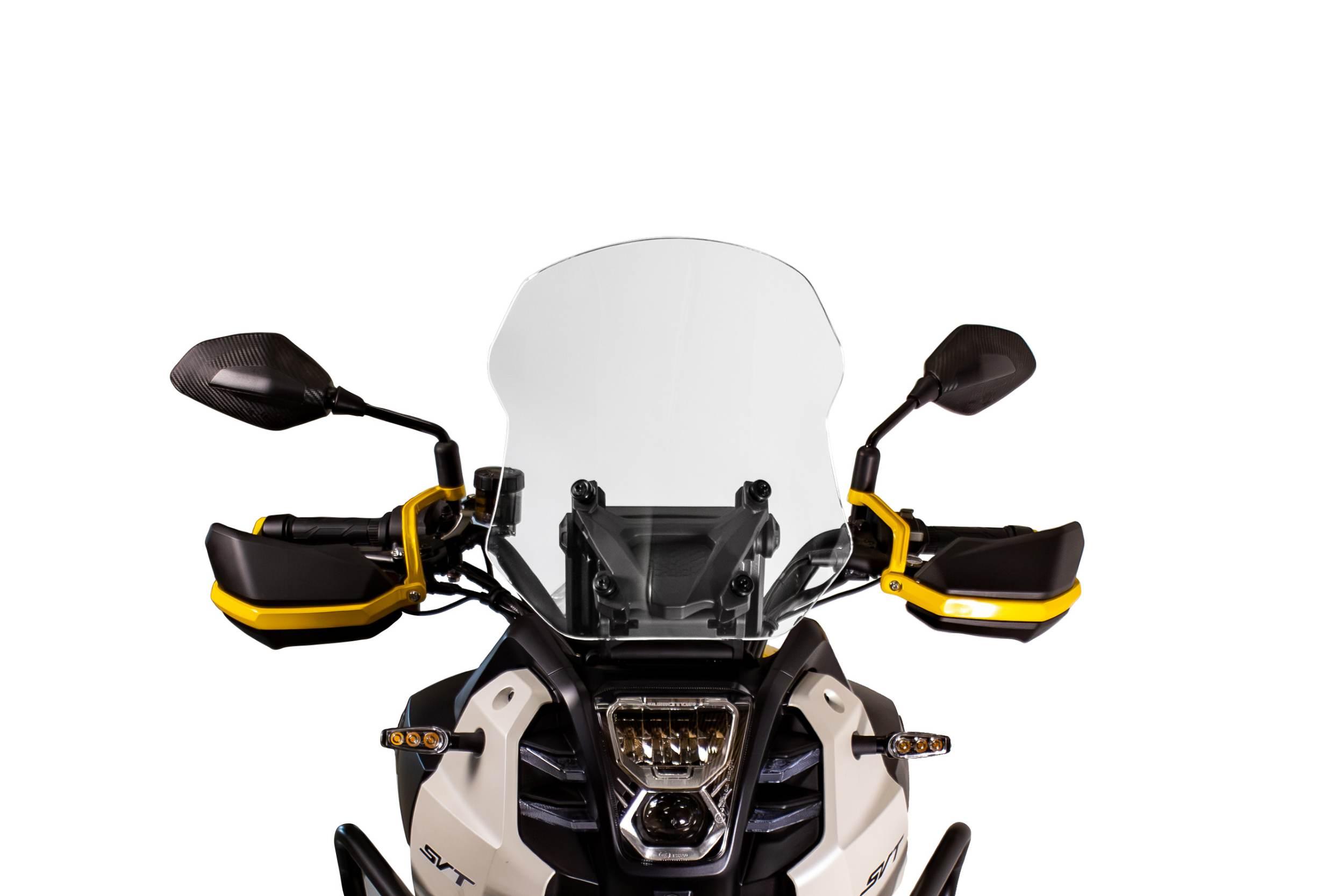 Szyba power force qjmotor svt650 40 cm przezroczysta PF 26 700 0087 - zdjęcie 2