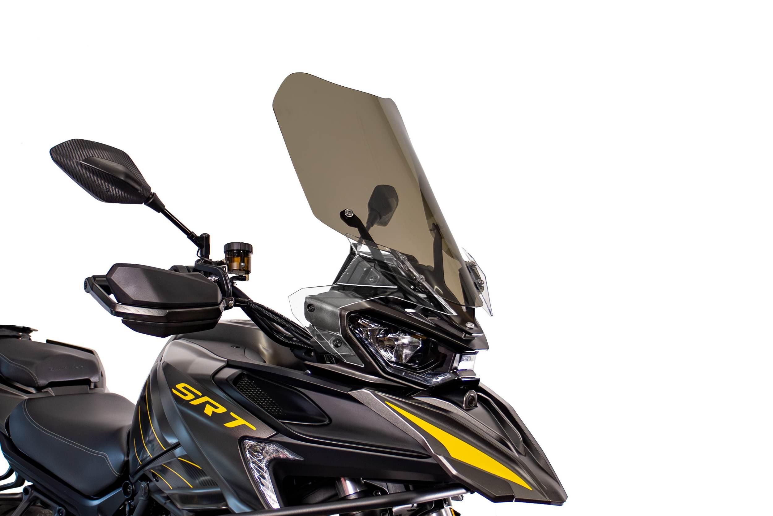 Szyba power force qjmotor srt 800/900 53cm lekko przyciemniona