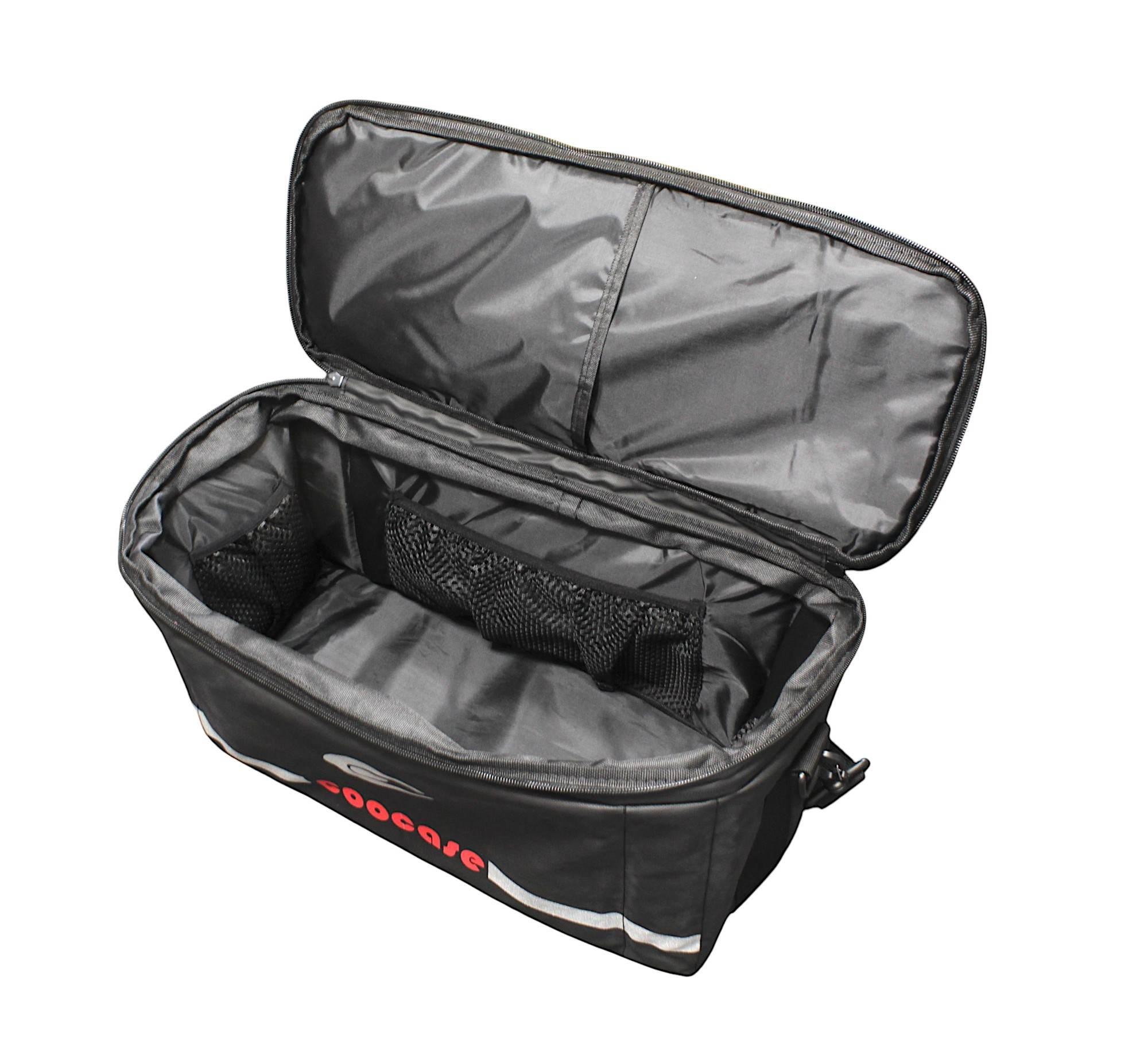 Zestaw 3 kufrów aluminiowych (2x36l symetryczne + 45l) coocase anodowane - zdjęcie 9