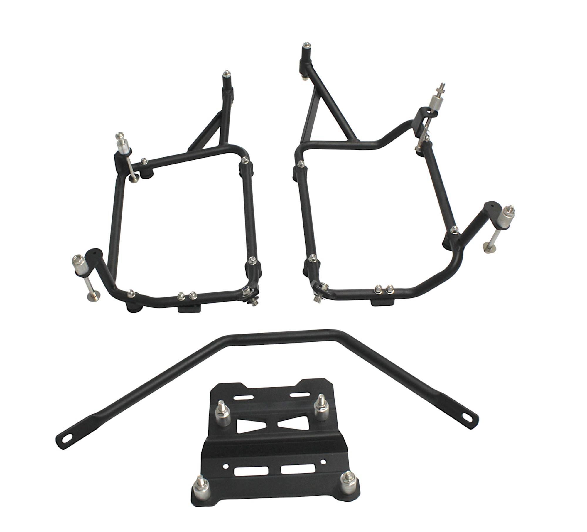Zestaw stelaży kufer centralny + boczne coocase triumph tiger 1200/gt/gt - zdjęcie 2