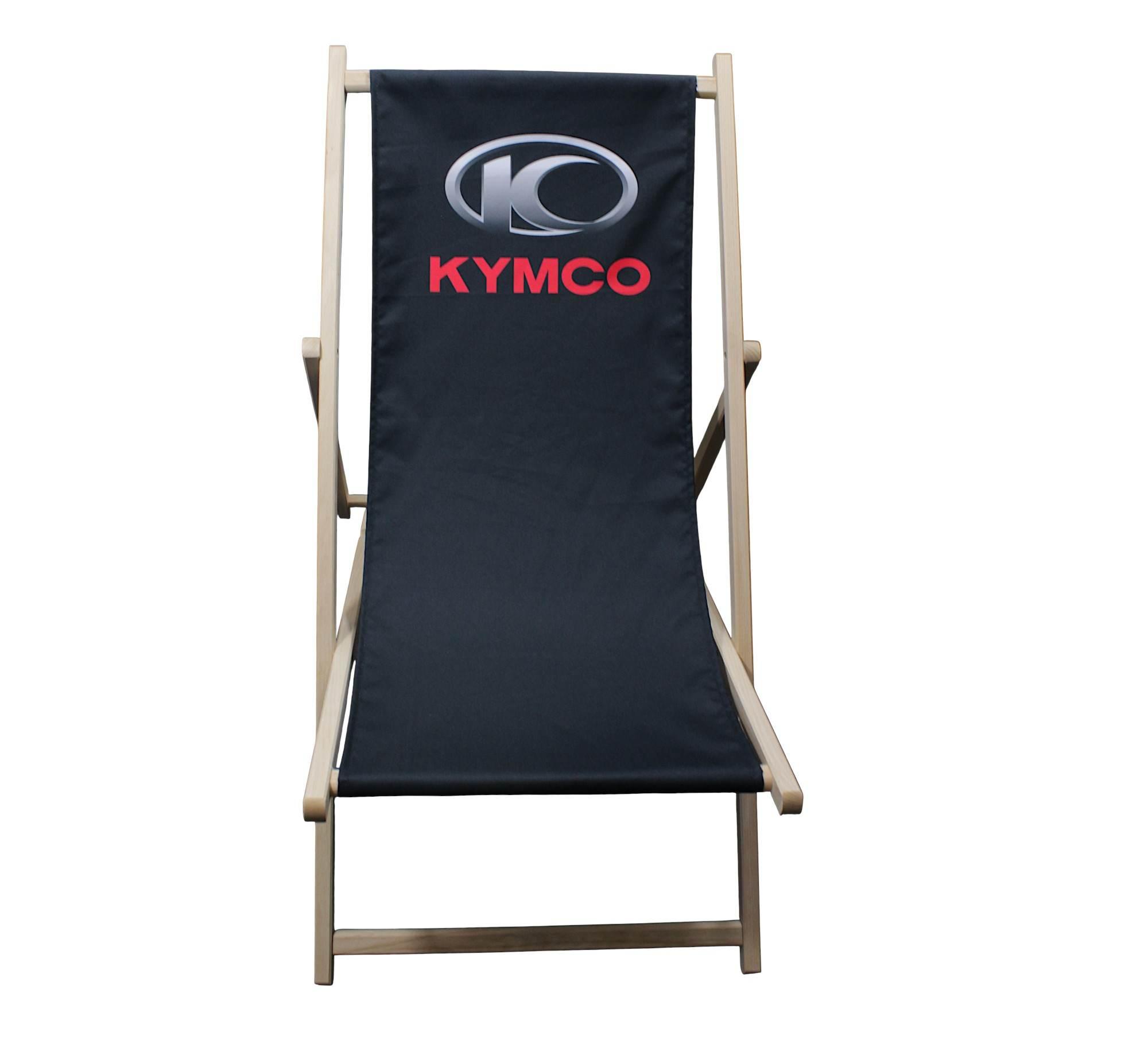 Leżak kymco czarny LEŻAK REKLAMA KYMCO - zdjęcie 2