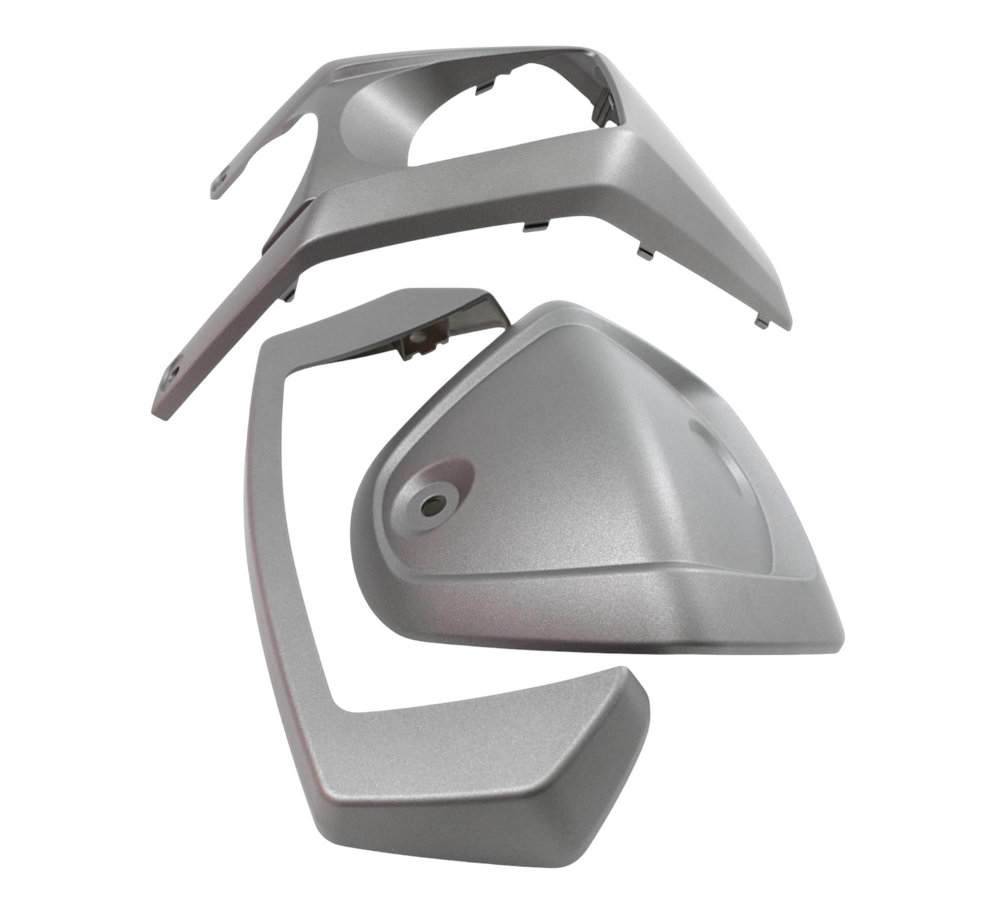 Komplet osłon plastikowych power force yamaha n-max 125 21-24 szary - zdjęcie 7