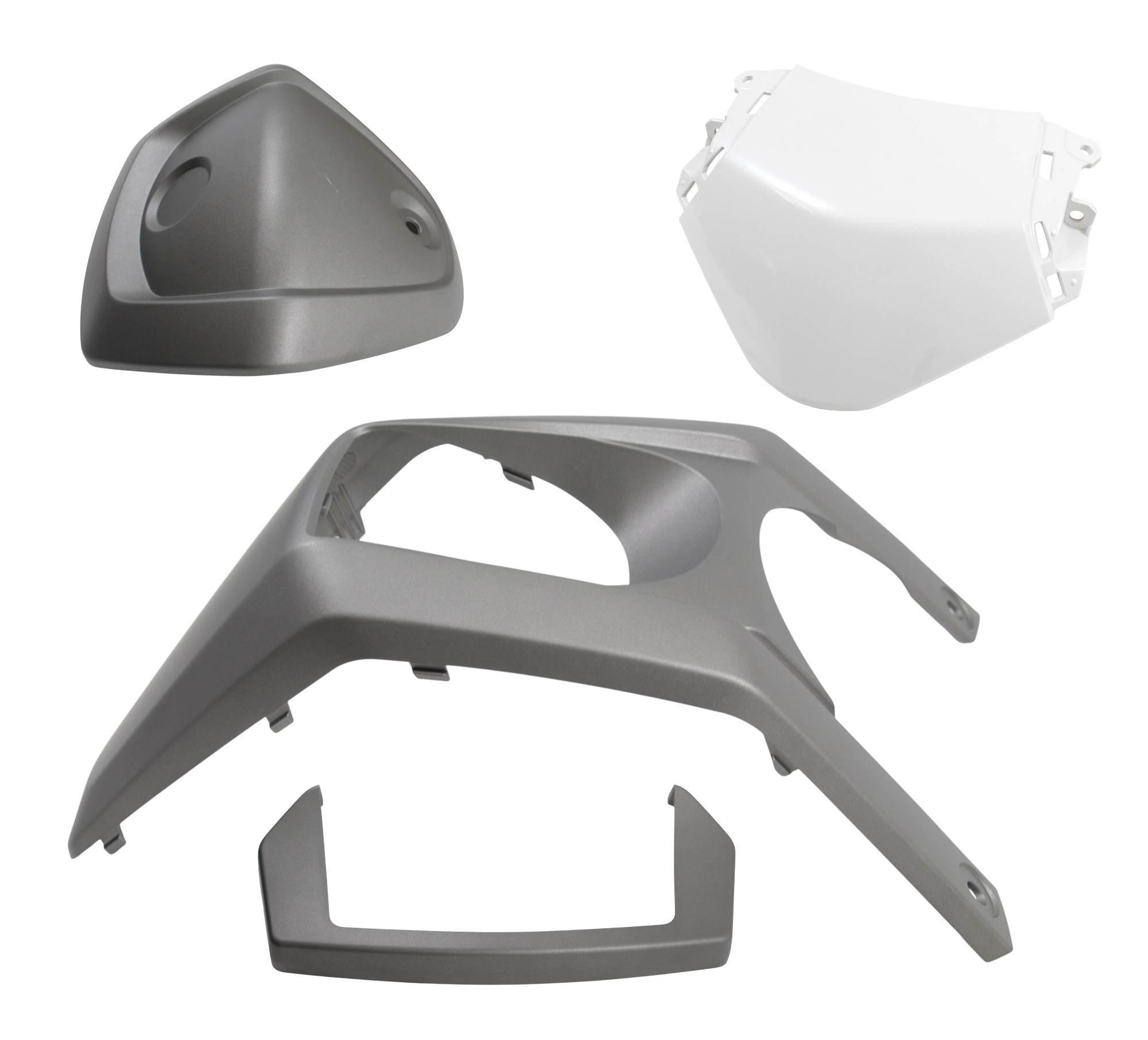 Komplet osłon plastikowych power force yamaha n-max 125 21-24 biały - zdjęcie 9