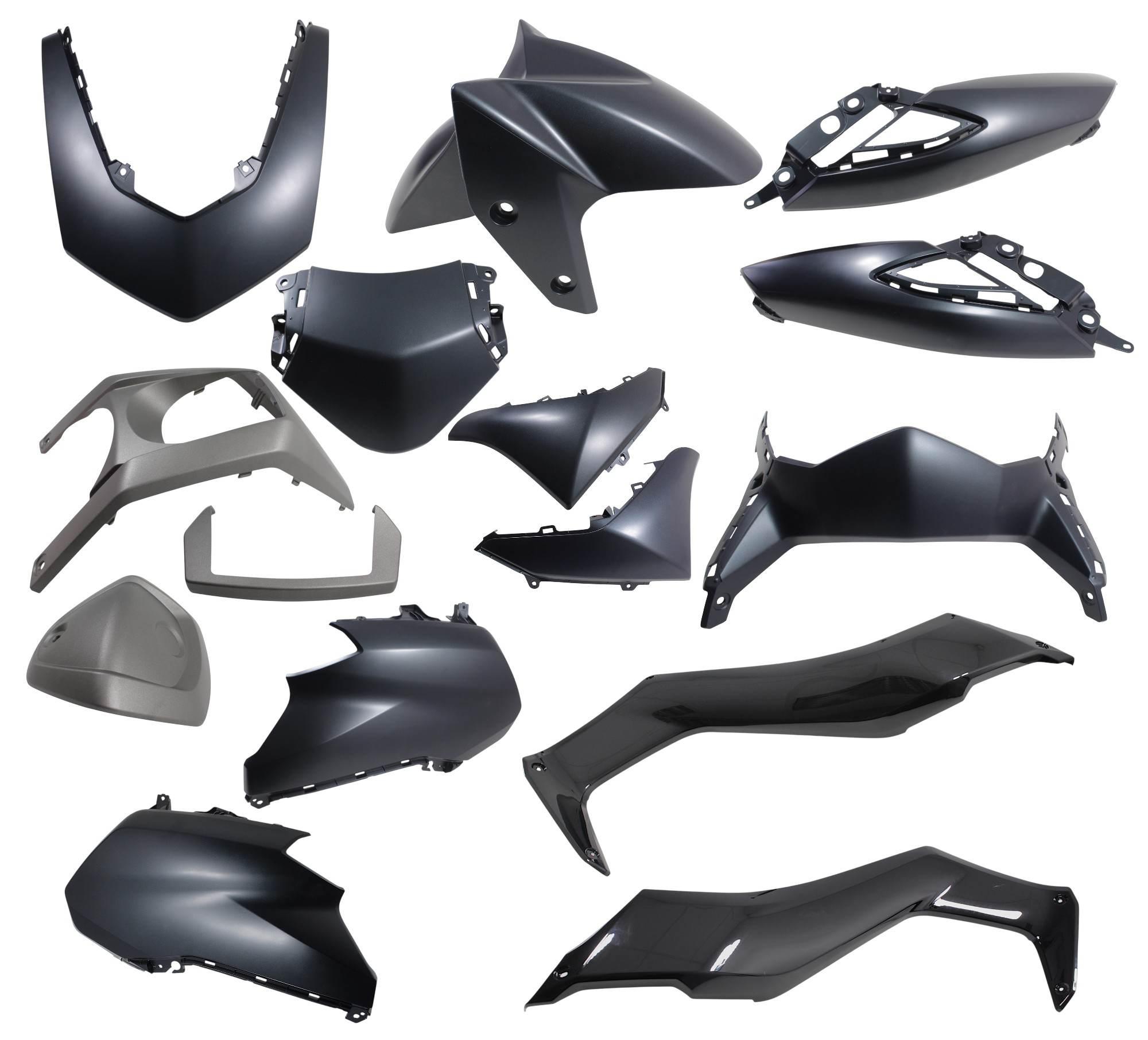 Komplet osłon plastikowych power force yamaha n-max 125 21-24 niebieski pb