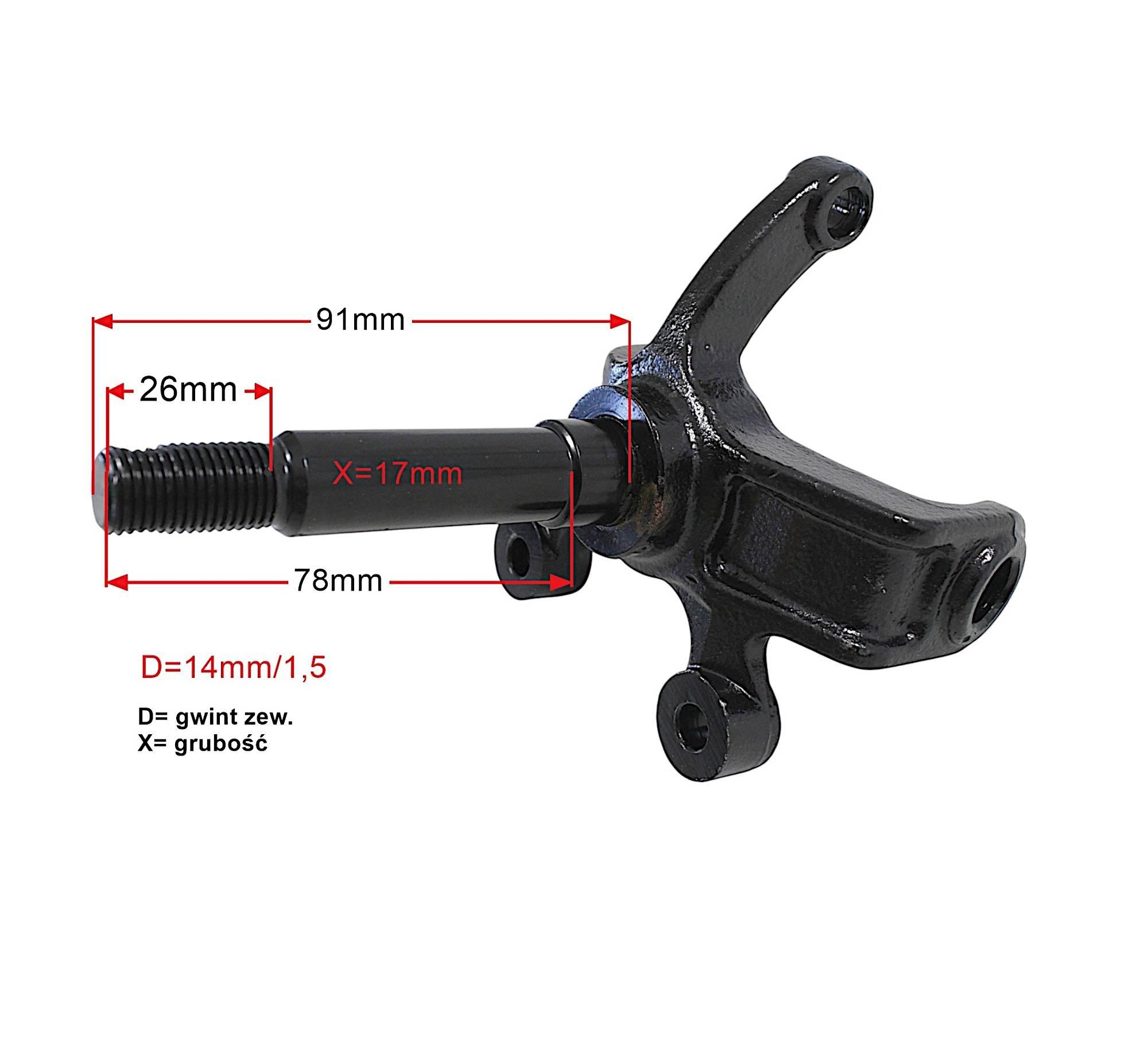 Zwrotnica lewa power force bashan PF 12 183 0036 - zdjęcie 4