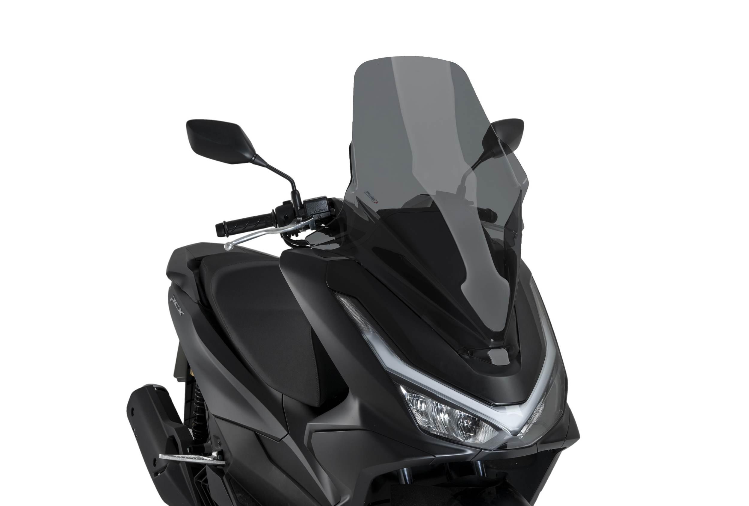 Szyba przednia v-tech line do honda pcx 125 / 150 - 25 (touring) mocno