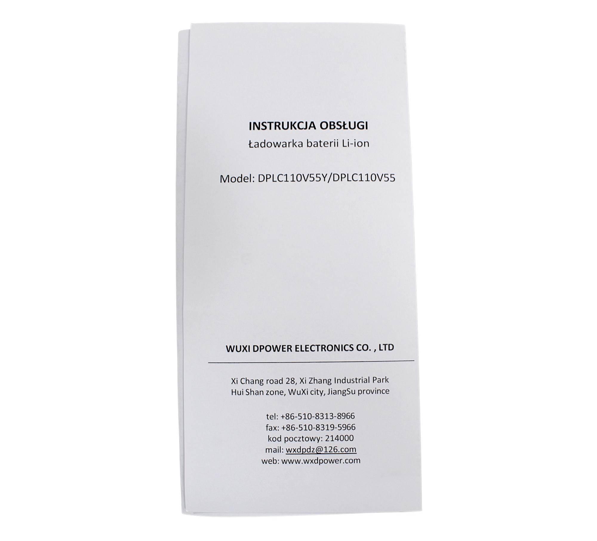 Ładowarka bafang 54.6v 2a 2113020000072 - zdjęcie 5