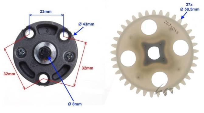 Pompa oleju silnik 154fmi | FMI0054 - zdjęcie 2