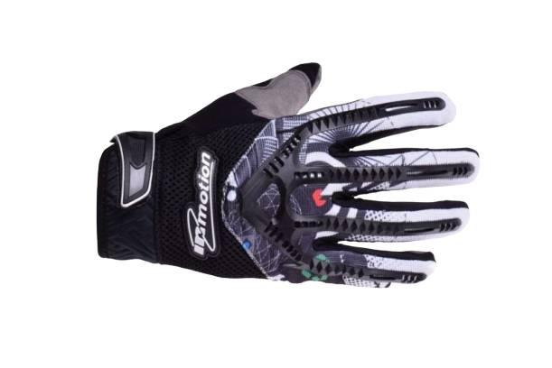 Rękawice im mx range czarno białe s | AC391133