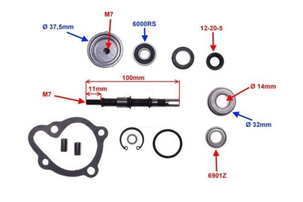 Pompa cieczy honda foresight 98 kymco dink 250 - zdjęcie 3