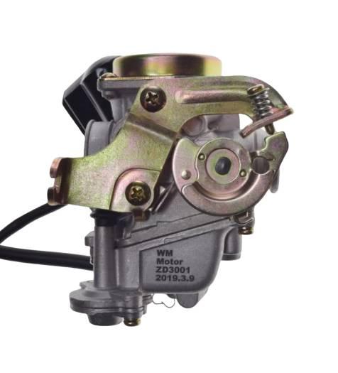 Gaźnik metalowa pokrywa 4t przepustnica 18 mm - zdjęcie 2