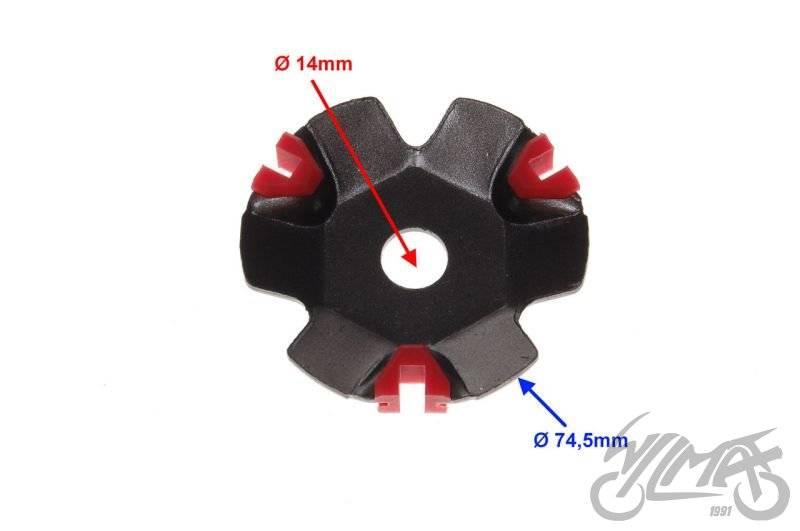 Tarcza wariatora górna tuning 50 ccm 4t | AY51548 - zdjęcie 3