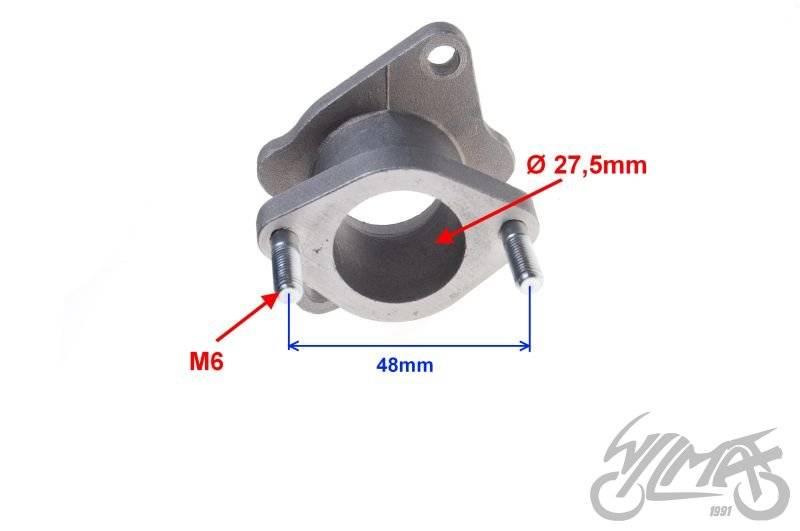 Króciec gaźnika silnik 156fmi | FM3051 - zdjęcie 2