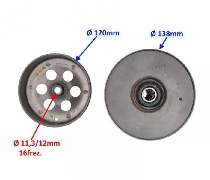 Sprzęgło tył yamaha xeon | AY51646 - zdjęcie 3