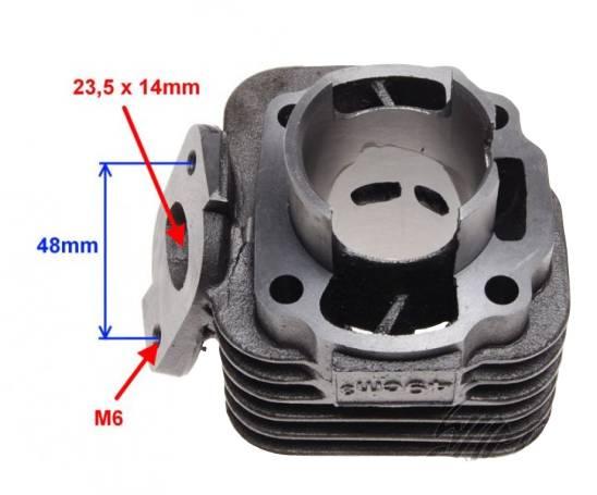 Cylinder 60 cc 2t 43,00 sworzeń 10 quantum - zdjęcie 4