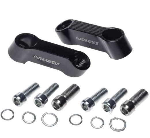 Adapter lusterka czarny l r | LM9027