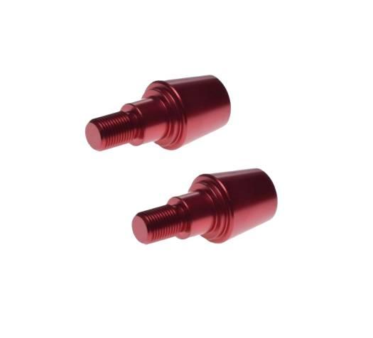 Końcówka kierownicy czerwona yamaha m16x1.5 - zdjęcie 3