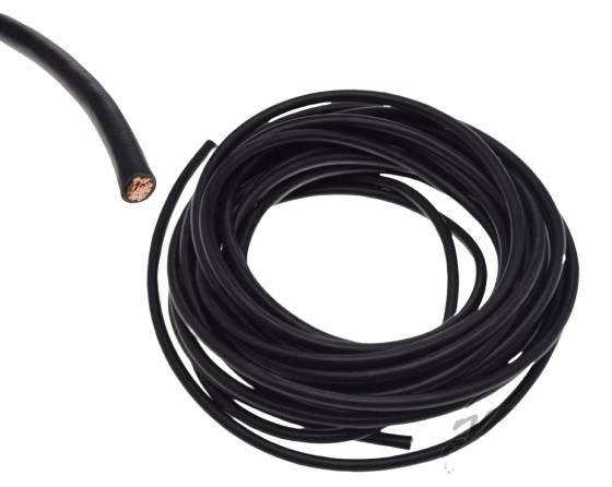 Przewód instalacji 16,00mm czarny 10 metrów