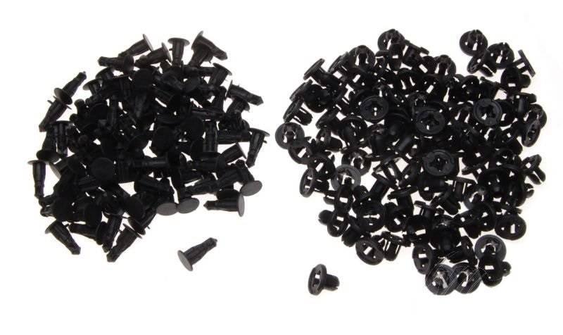Spinka owiewki m8 kołek nit plastik opk 100 szt