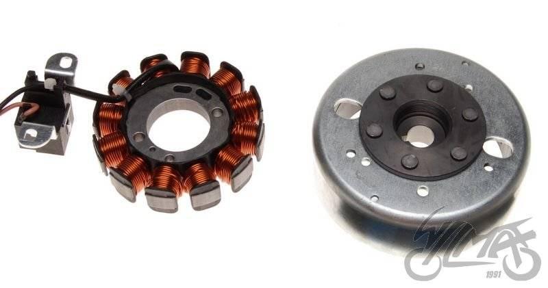 Stator iskrownik 12 cewek koło magnesowe - zdjęcie 2