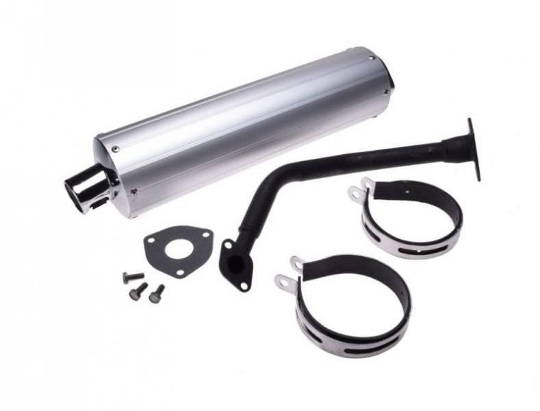 Tłumik kolanko 125 gy6 4t | ZV8001