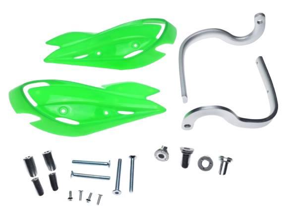 Osłona dłoni enduro cc-pc-353 zielony | AW5253