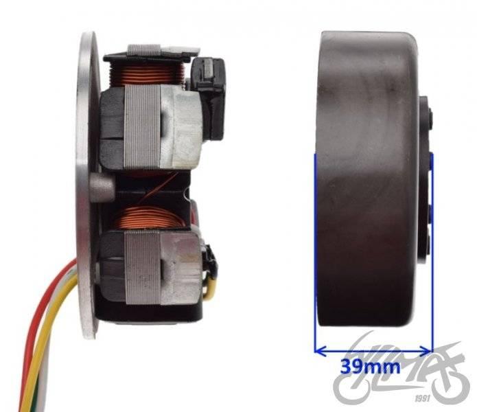 Stator iskrownik 6 cewek koło magnesowe april - zdjęcie 5