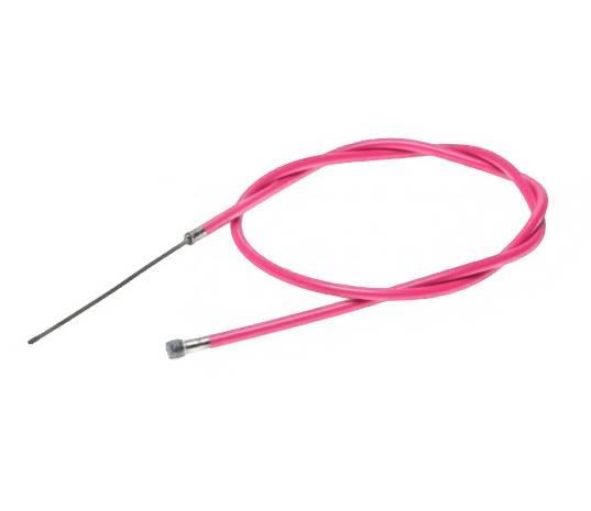 Linka hamulca przód z pancerzem różowa | LCR0006