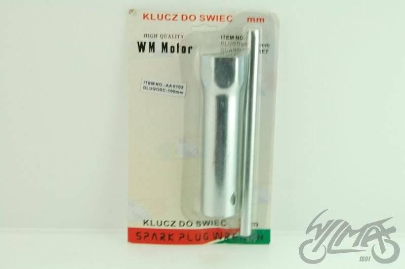 Klucz świec 21mm długość 100mm | AA0102 - zdjęcie 2