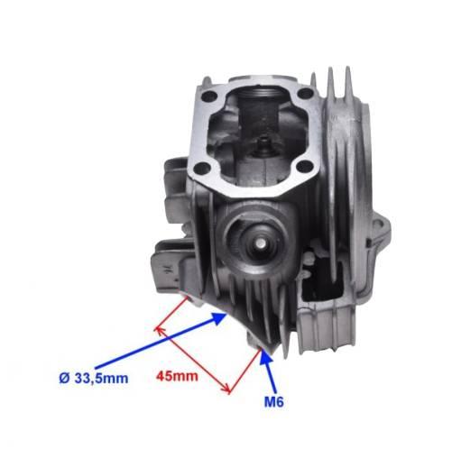 Głowica cylindra cross 125 cc 55,00mm 4t - zdjęcie 2