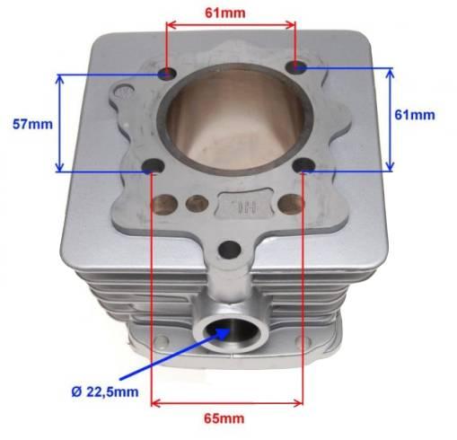 Cylinder loncin 150 4t 62,00 | AY3525 - zdjęcie 4