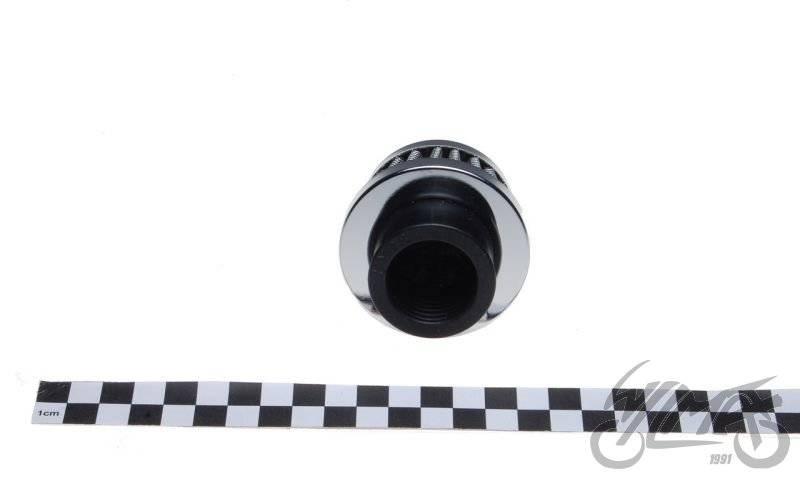Filtr powietrza 28 mm stożkowy mały niski chrom - zdjęcie 3