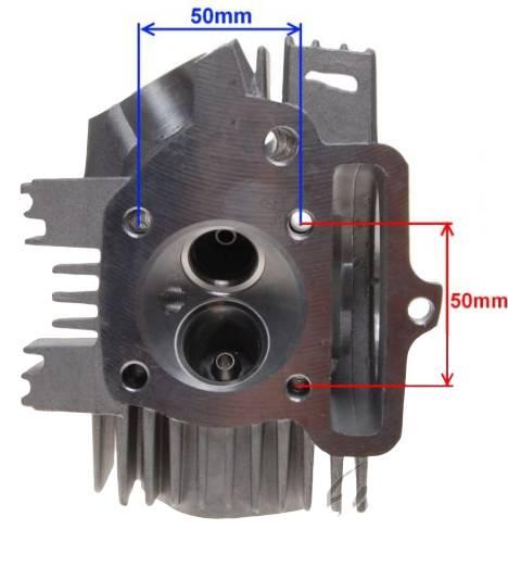 Głowica cylindra cross 4t 125 cc | AY35234 - zdjęcie 4