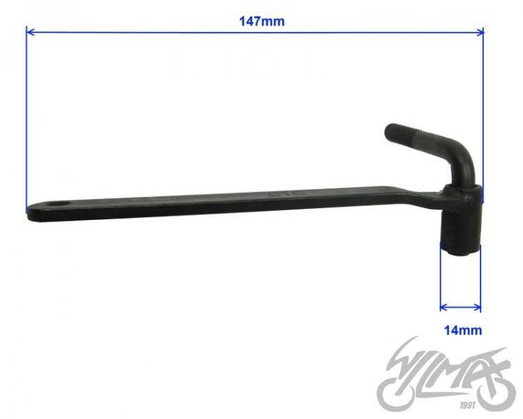 Klucz regulacji zaworów 3mm klucz 10mm atv - zdjęcie 3