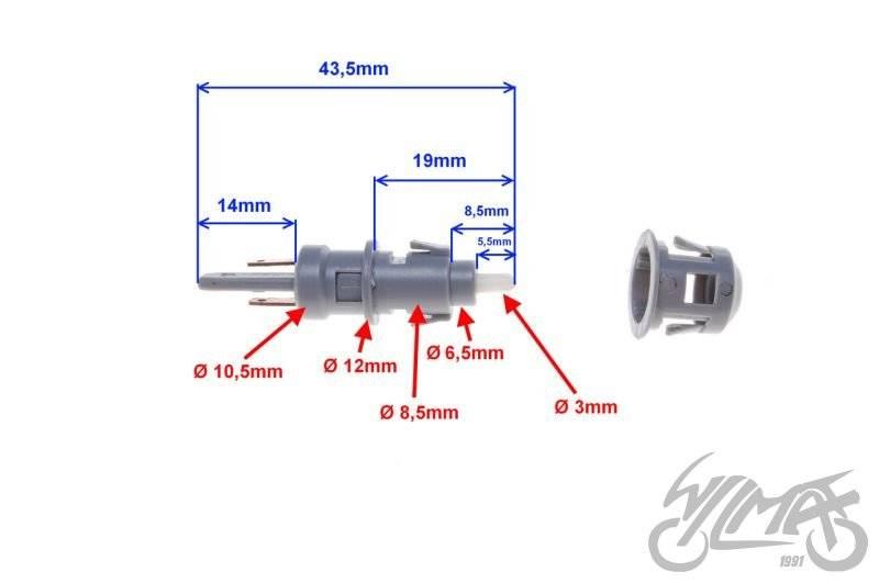 Czujnik stopu 0050 | AI2402 - zdjęcie 5