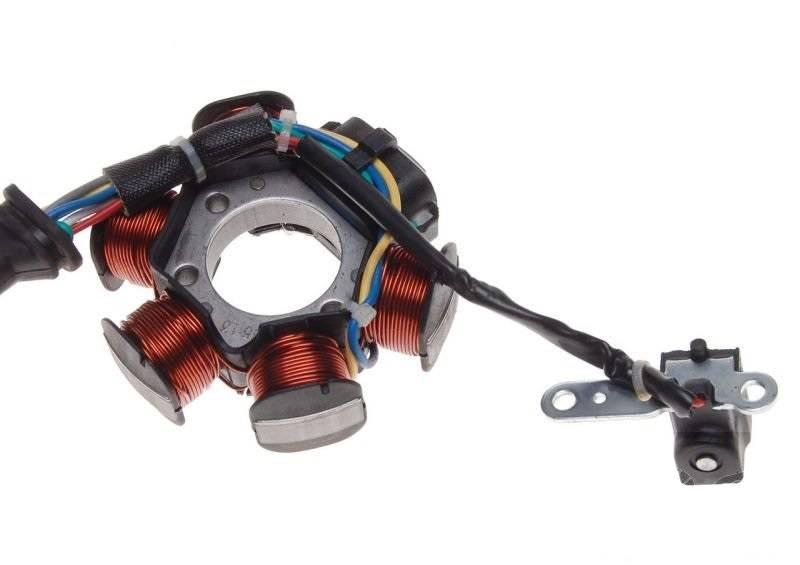 Stator iskrownik 6 cewek 8 przewodów | AI22524