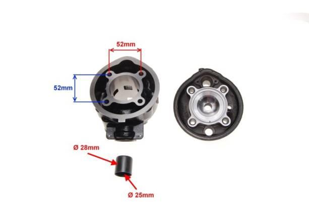 Cylinder aprilia am6 am345-90 minarelli 90 woda - zdjęcie 3