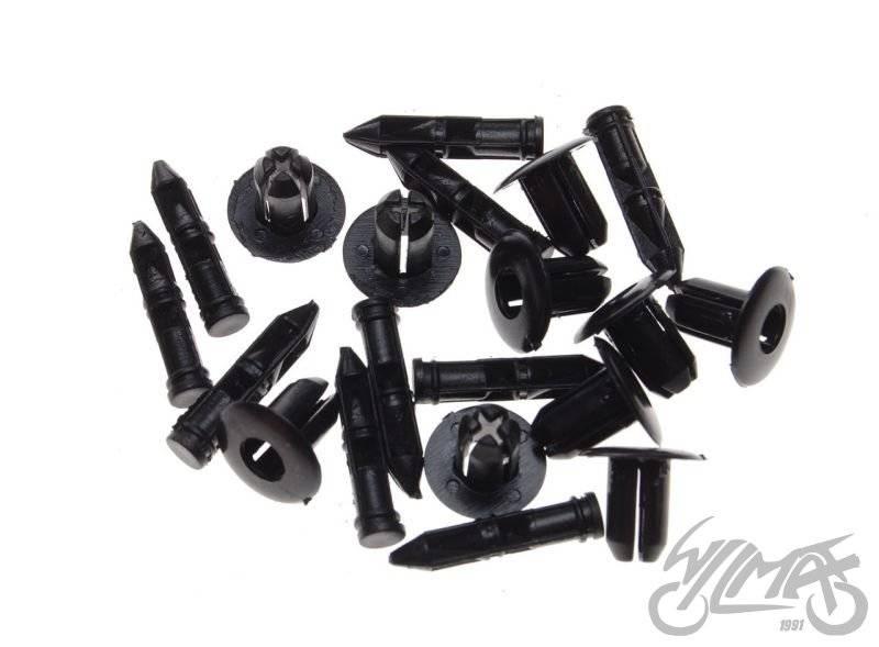 Spinka owiewki m6 kołek nit plastik opk 10szt - zdjęcie 2