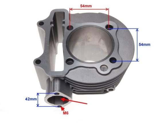 Cylinder 150 cc 4t 57,40 | AY3522 - zdjęcie 2