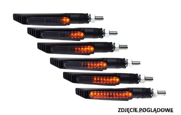 Kierunkowskaz led sekwencyjny carbon | AM1432CA - zdjęcie 5
