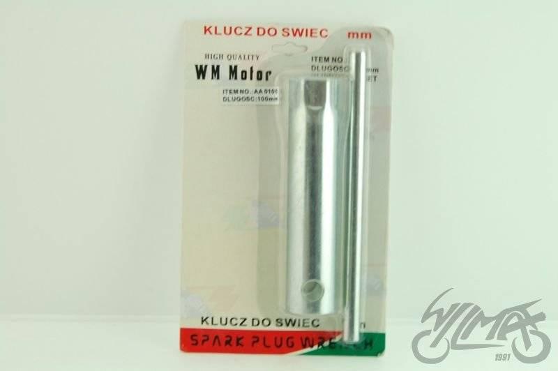 Klucz świec 16mm długość 100mm | AA0108 - zdjęcie 2