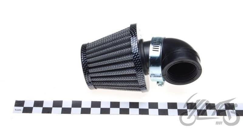 Filtr powietrza 35 mm stożkowy 90 carbon - zdjęcie 2
