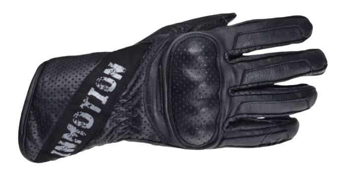 Rękawice im długie perf.czarne b/napisu l