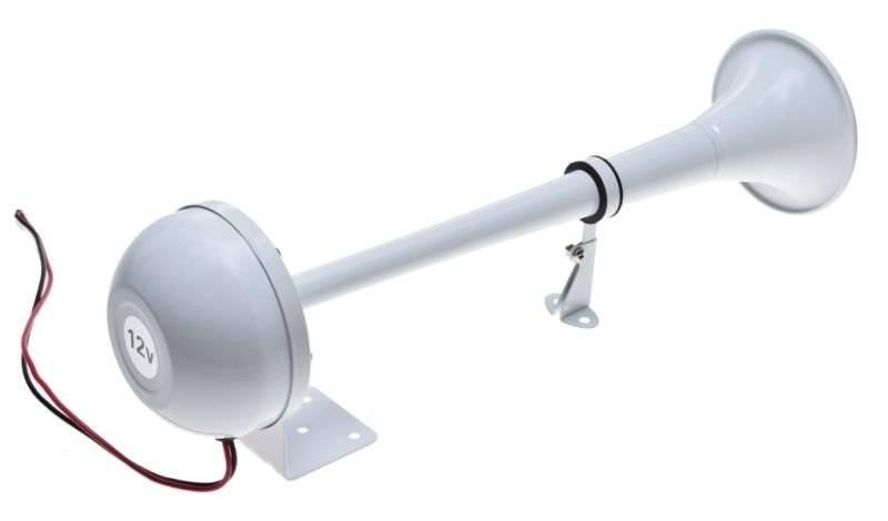 Sygnał dźwiękowy air ze sprężarką tuba metal - zdjęcie 2